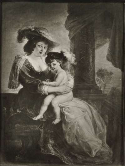 Helene Fourment mit ihrem Sohn Frans