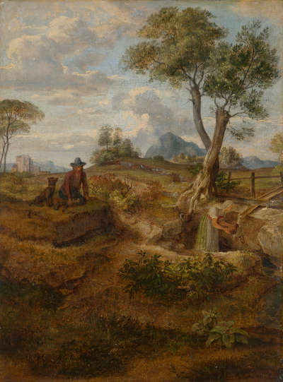 Brunnen in der Campagna