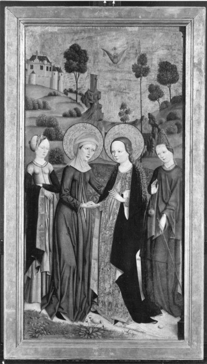 Heimsuchung Mariens
Außenseite: Krönung Mariens