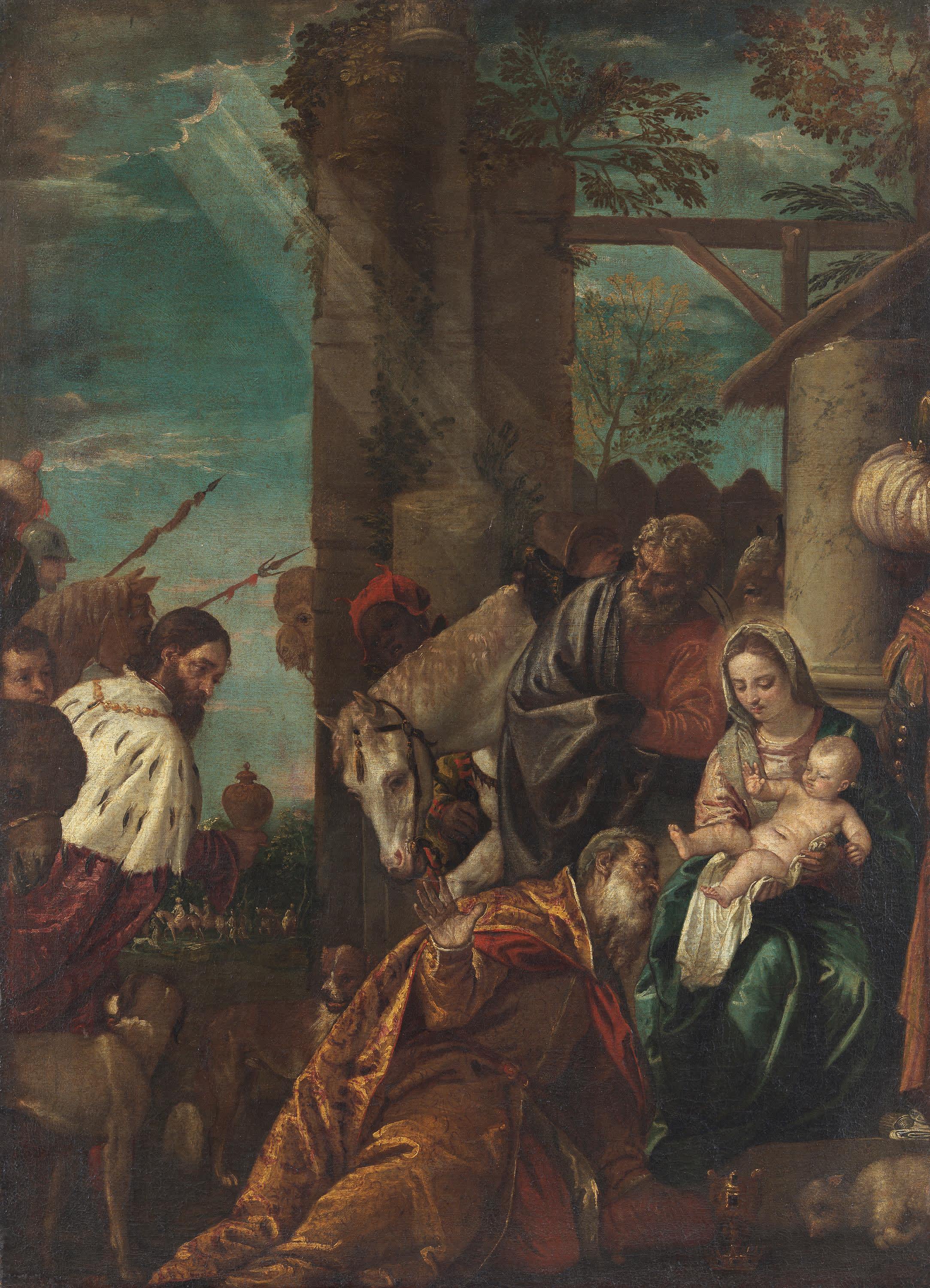 Die Anbetung durch die Könige