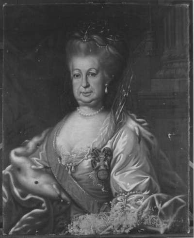 Bildnis der Elisabeth Auguste, Gemahlin des Karl Theodor von Sulzbach