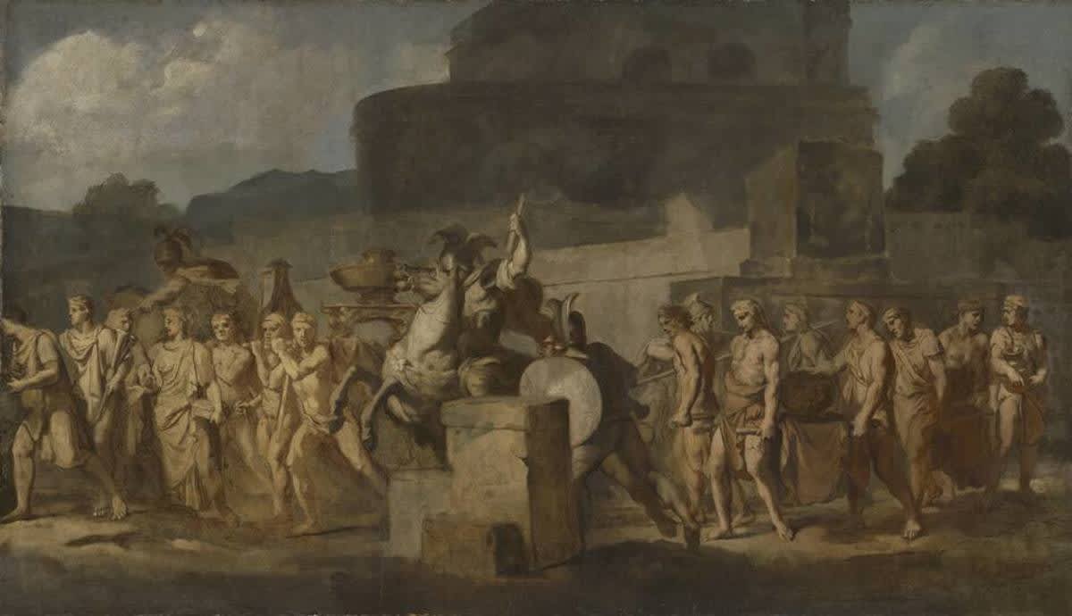 Triumphzug Alexanders des Großen: Zug der Opfergefäße (Folge 11/12)