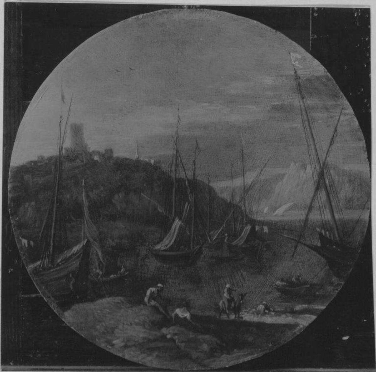 Landschaft mit Bucht