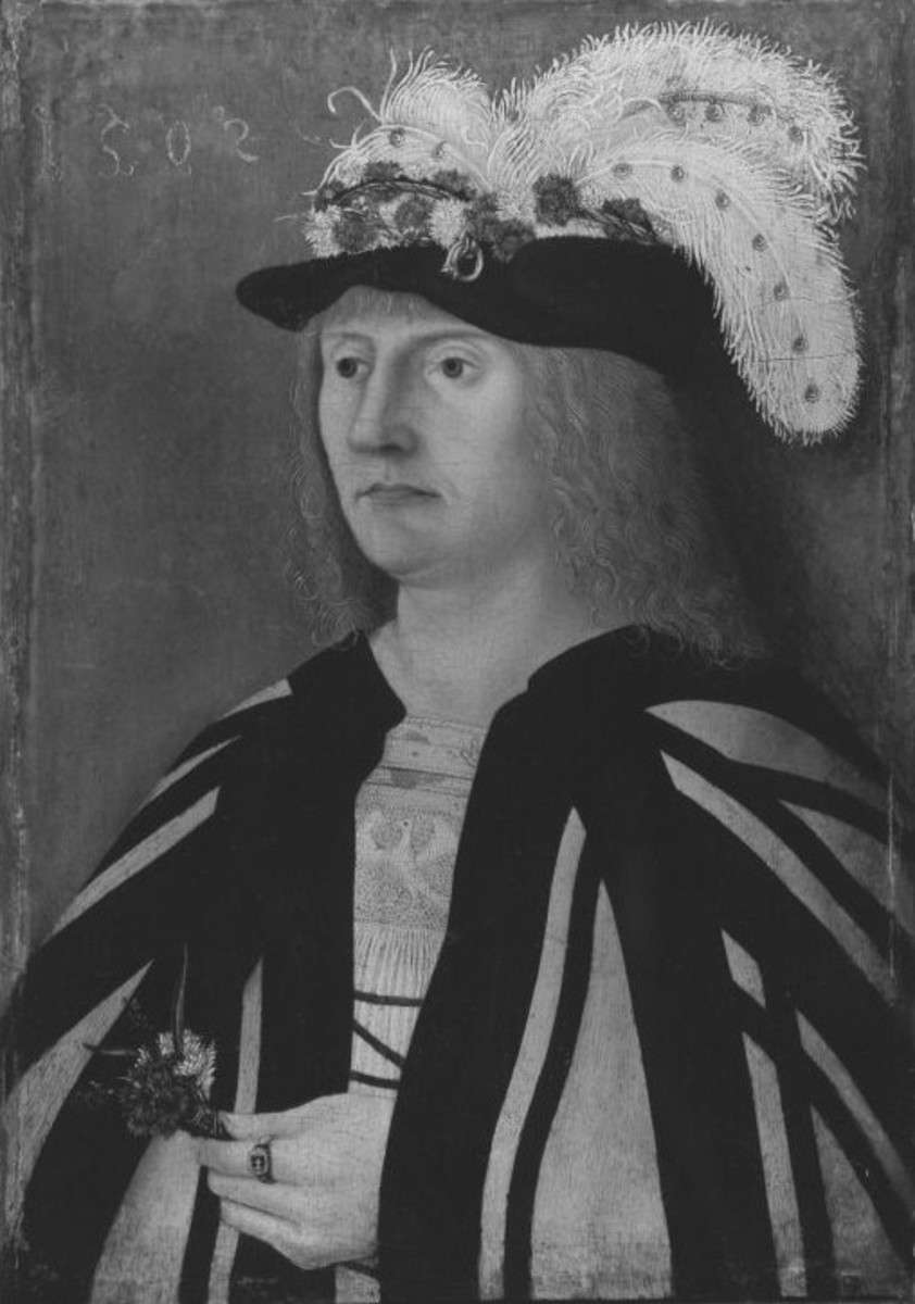 Bildnis eines jungen Mannes als Bräutigam