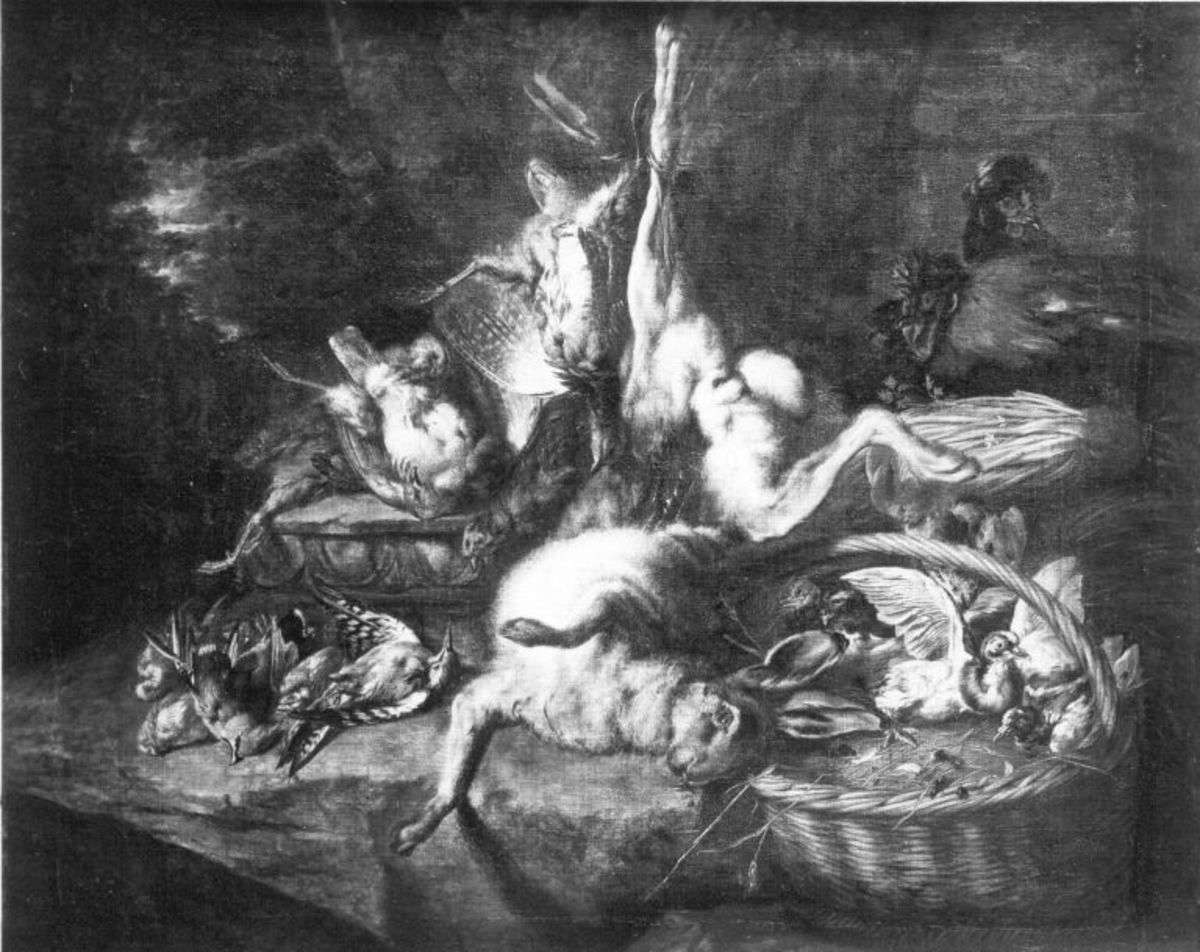 Jagdstillleben mit Wild und Geflügel