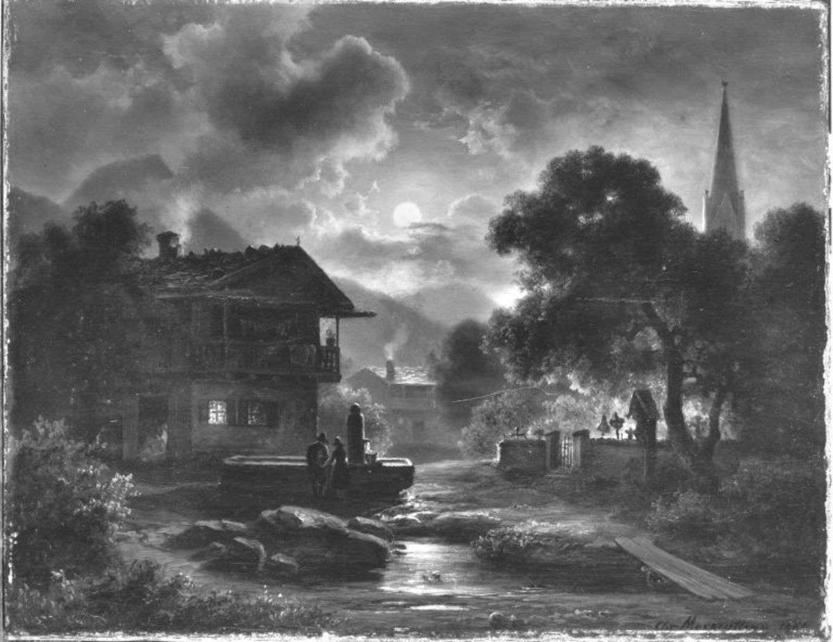 Mondnacht in Partenkirchen