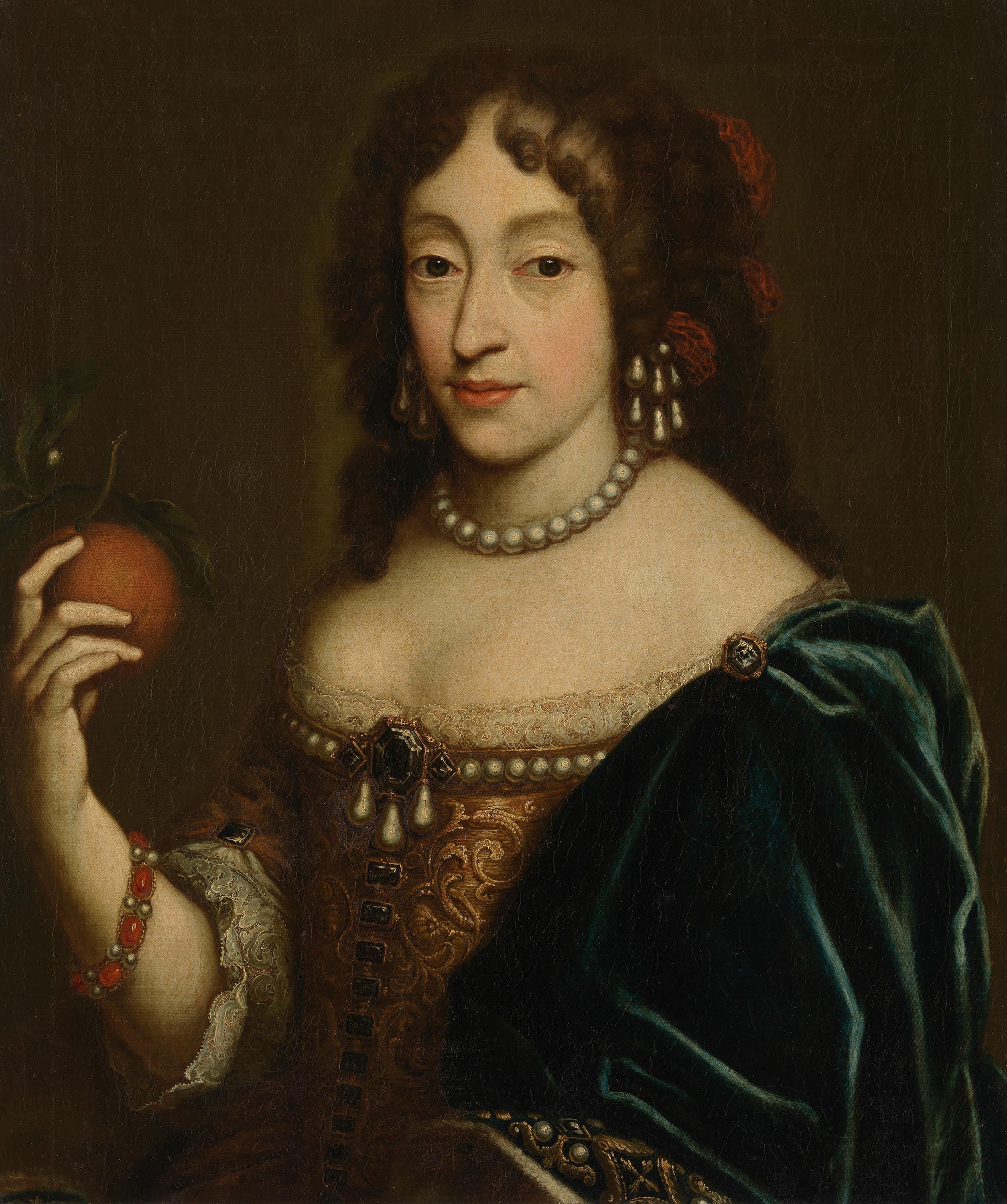 Bildnis der Henriette Adelaide von Savoyen