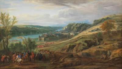 Der Aufmarsch vor Dinant, 1675