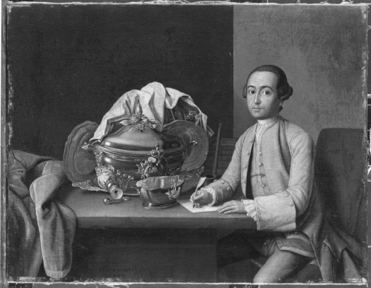 Bildnis eines Silberdieners