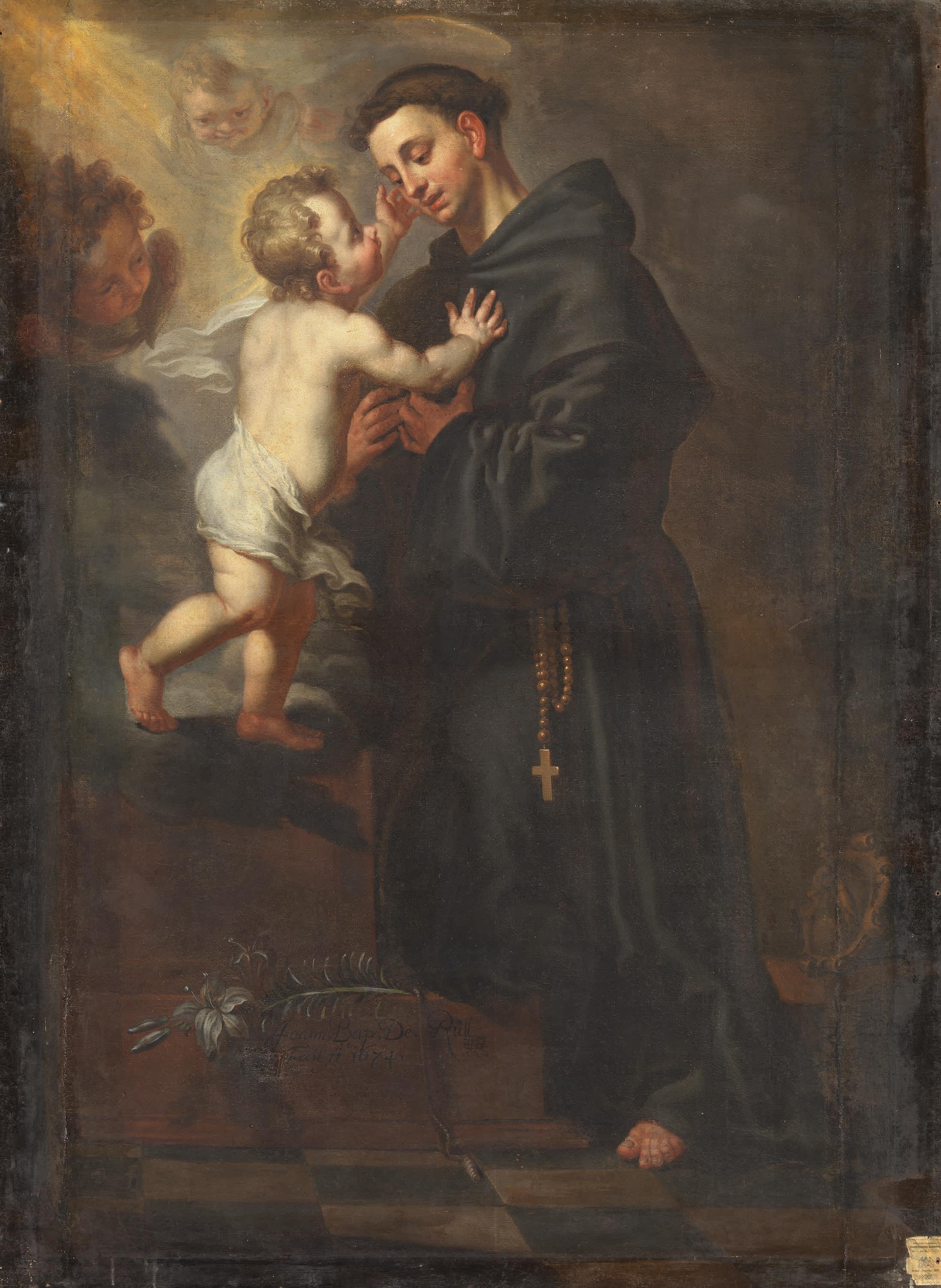 Vision des hl. Antonius