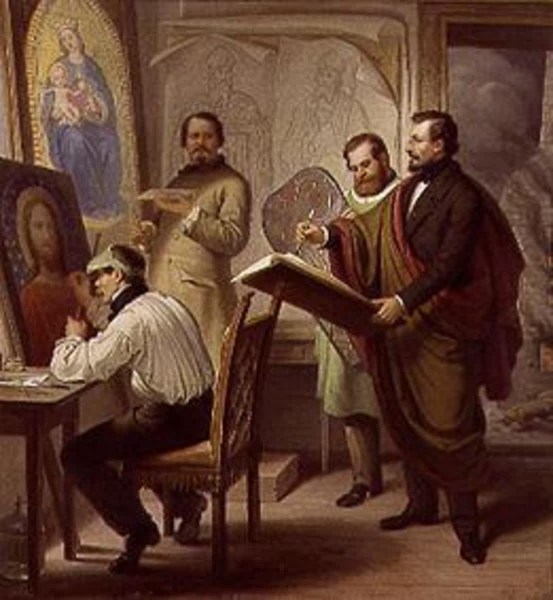 Die Kunsttätigkeit der Glasmalereianstalt in München