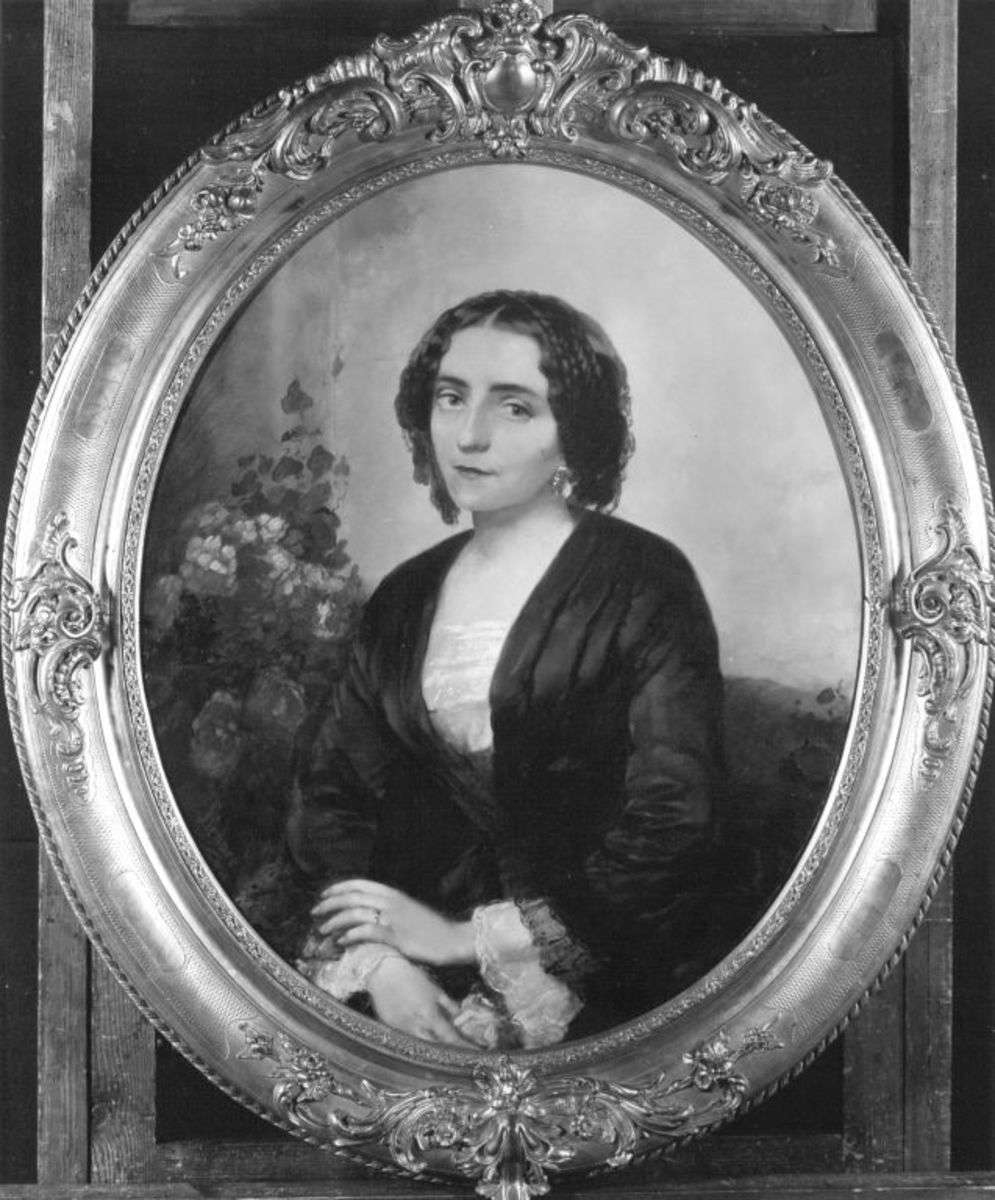 Die Schauspielerin Luise Elisabeth Ebert, verh. Genter