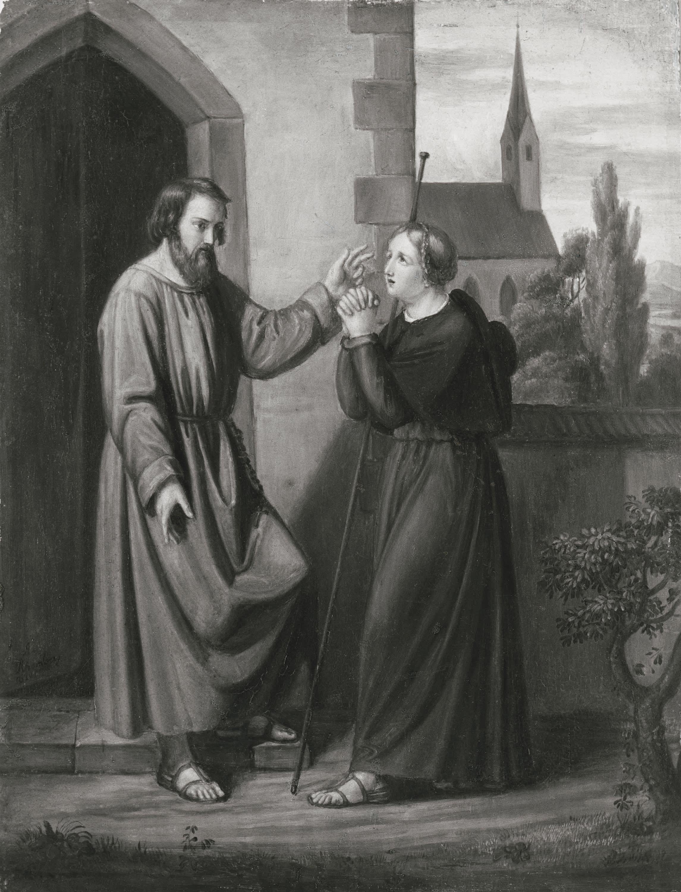 Bruder Graurock und die Pilgerin