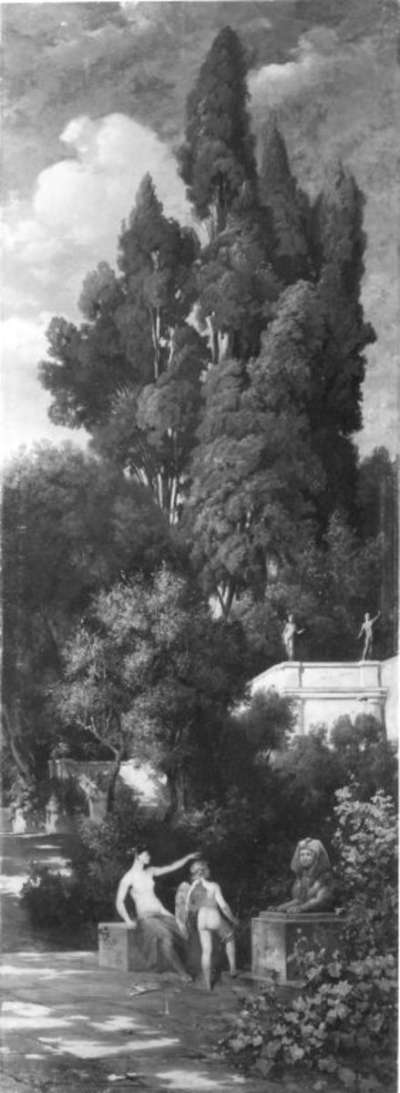 Merkur sucht Psyche, um sie in den Olymp zu führen