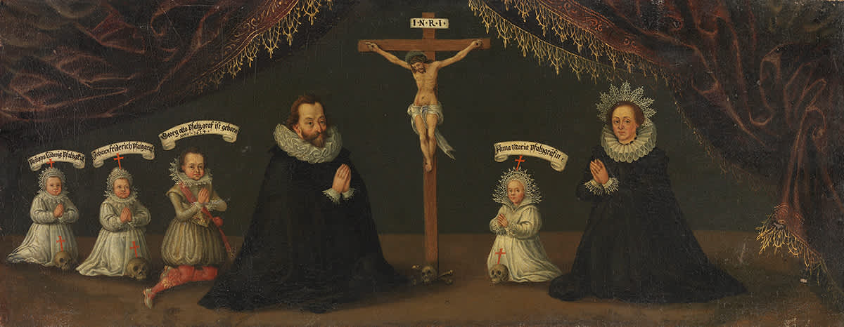 Votivbild des Georg Johann II., Pfalzgraf von Guttenberg und Lützelstein (1586-1654)