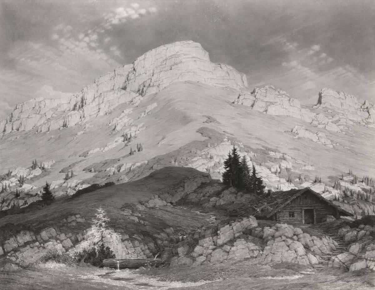 Alm im Sonnwendgebirge