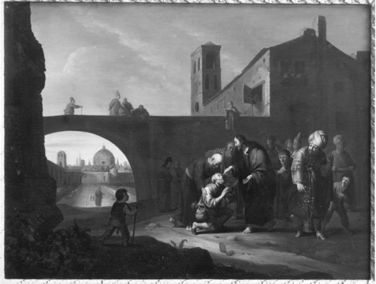 Christus heilt den Blinden