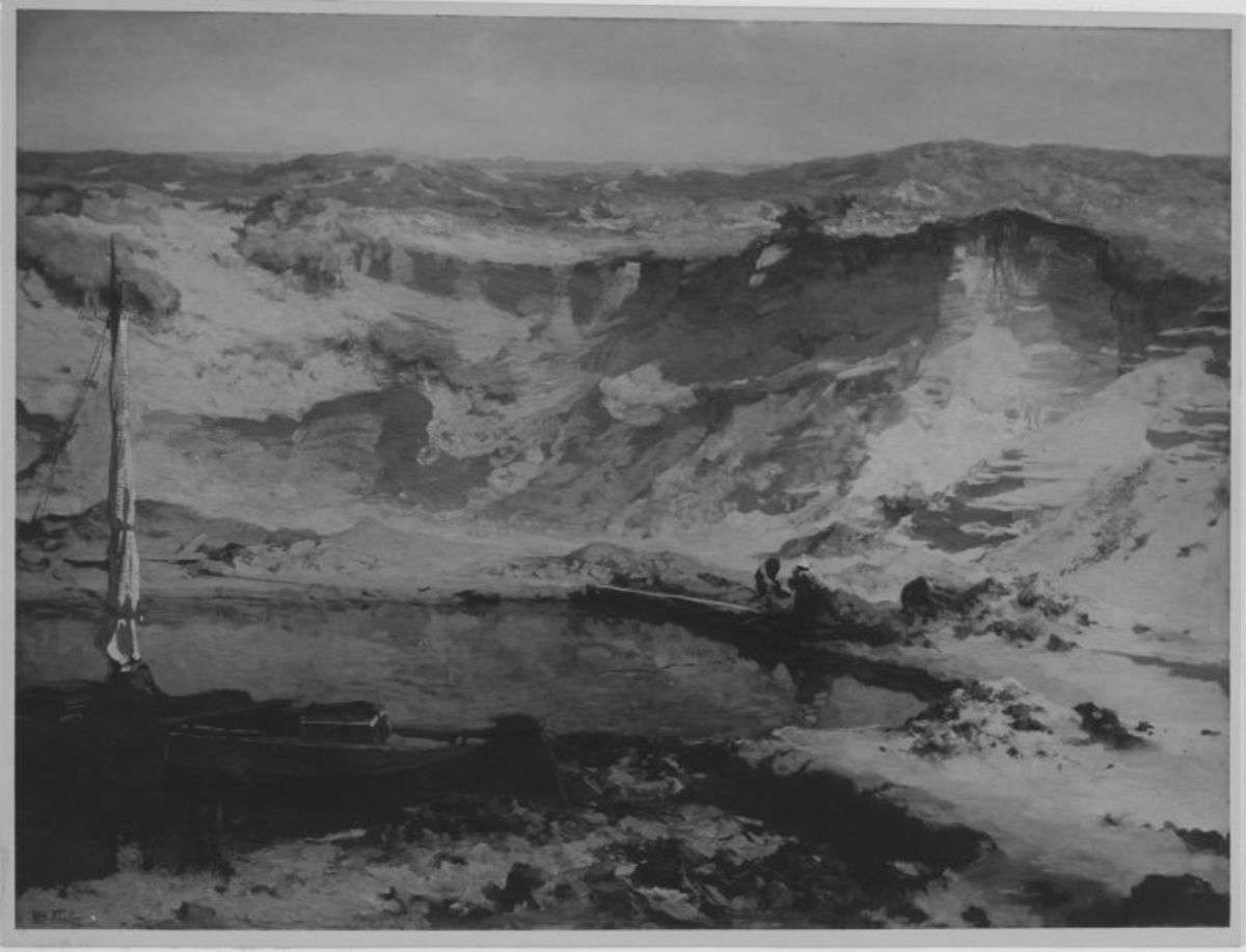 Sandgrube in den Dünen