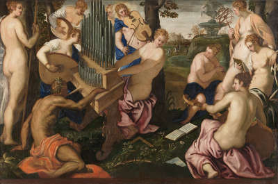 Apollo und die Musen