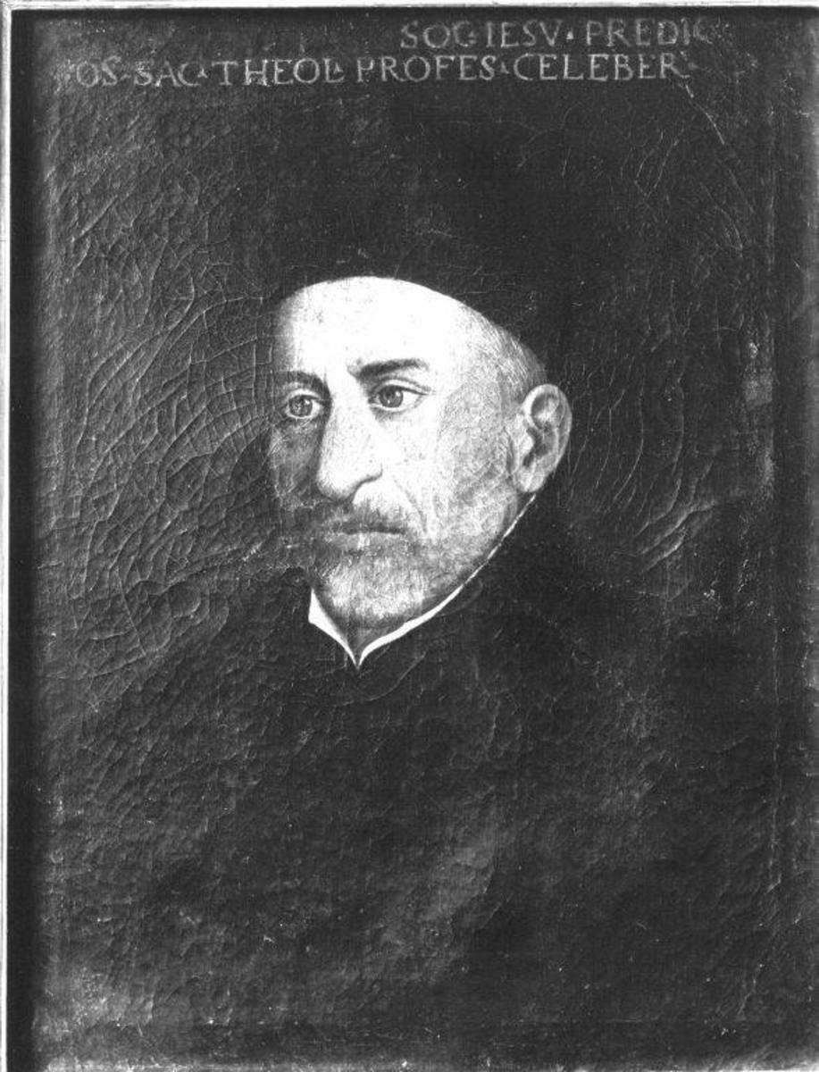 Bildnis des Jesuiten Telletus Franz Societas Jesu
