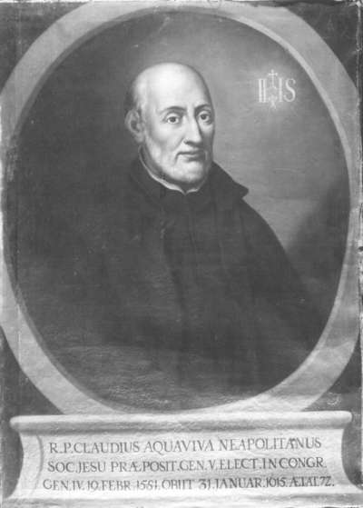 Neapolitanischer Jesuitengeneral Claudius Aquaviva