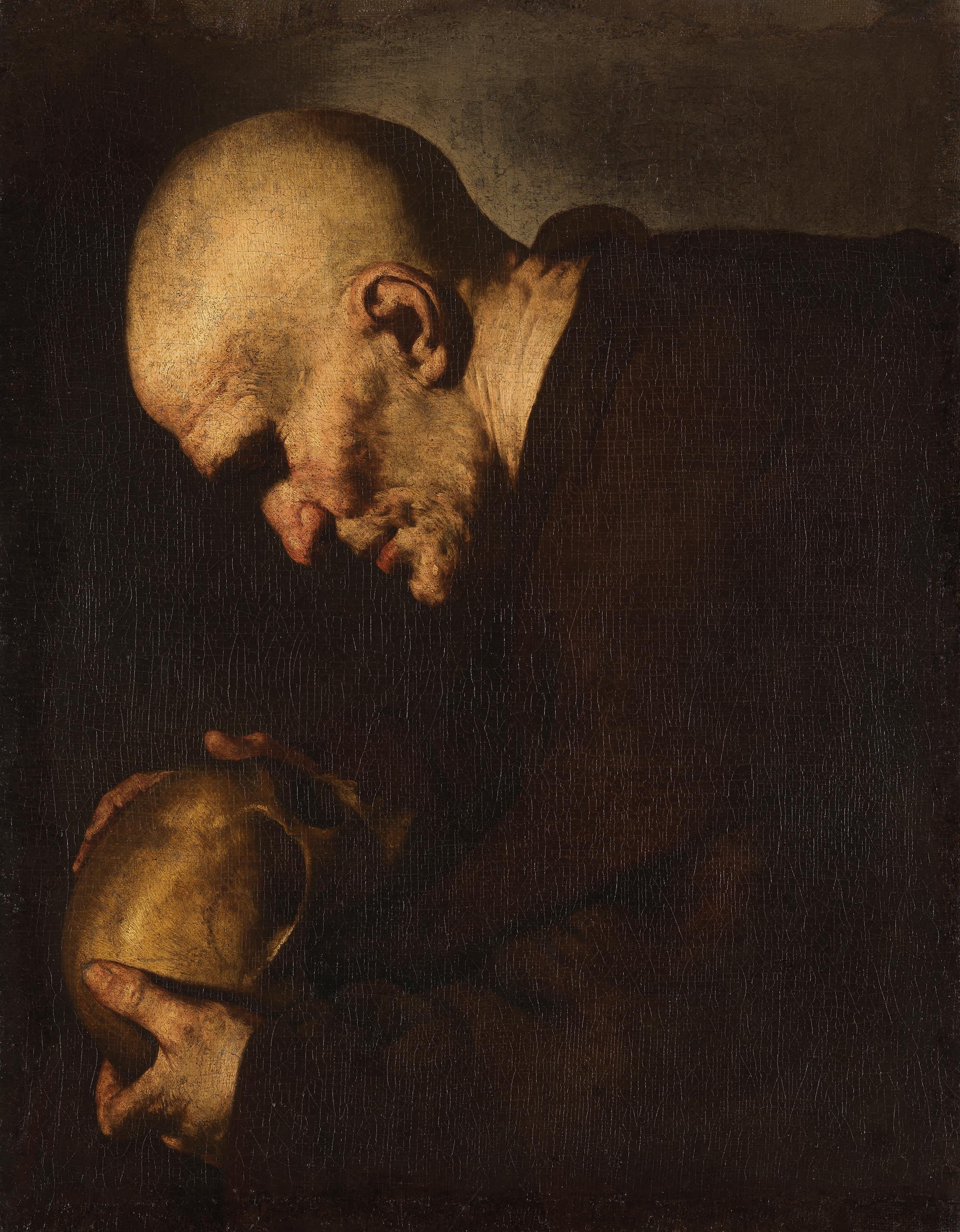 Hl. Petrus von Alcantara in Meditation