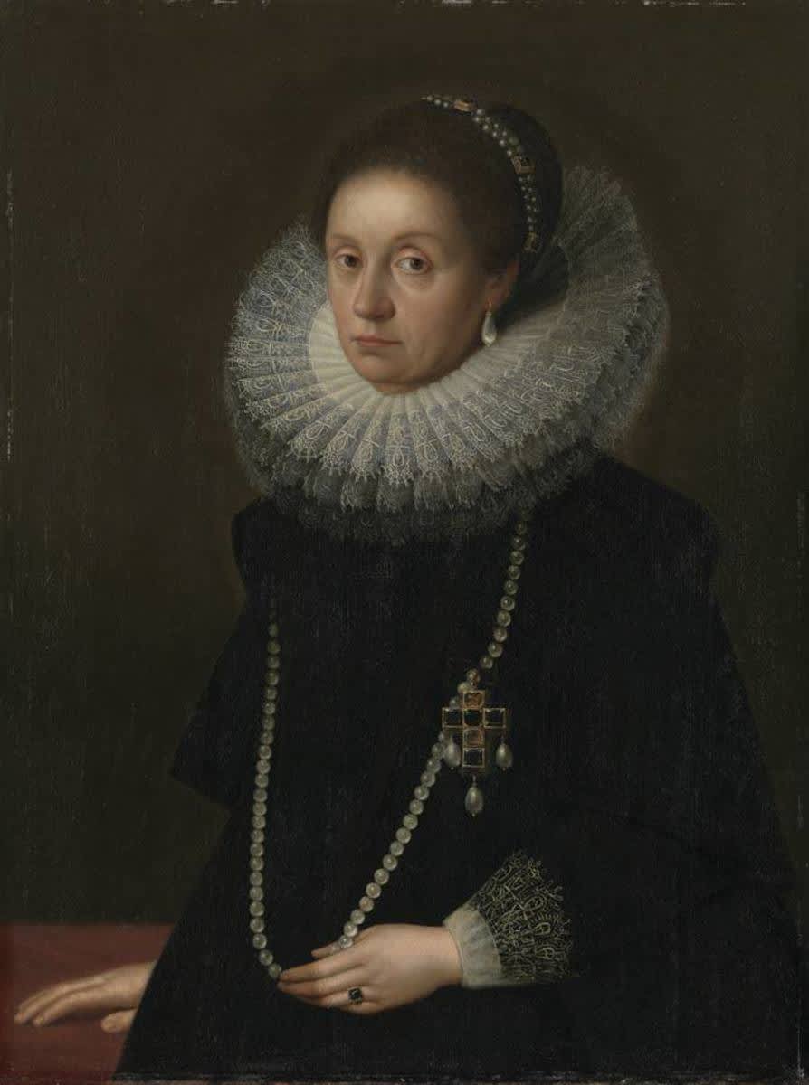 Bildnis der  Elisabeth Renata von Lothringen, erste Gemahlin des Kurfürsten Maximilian I. von Bayern (1574-1635)