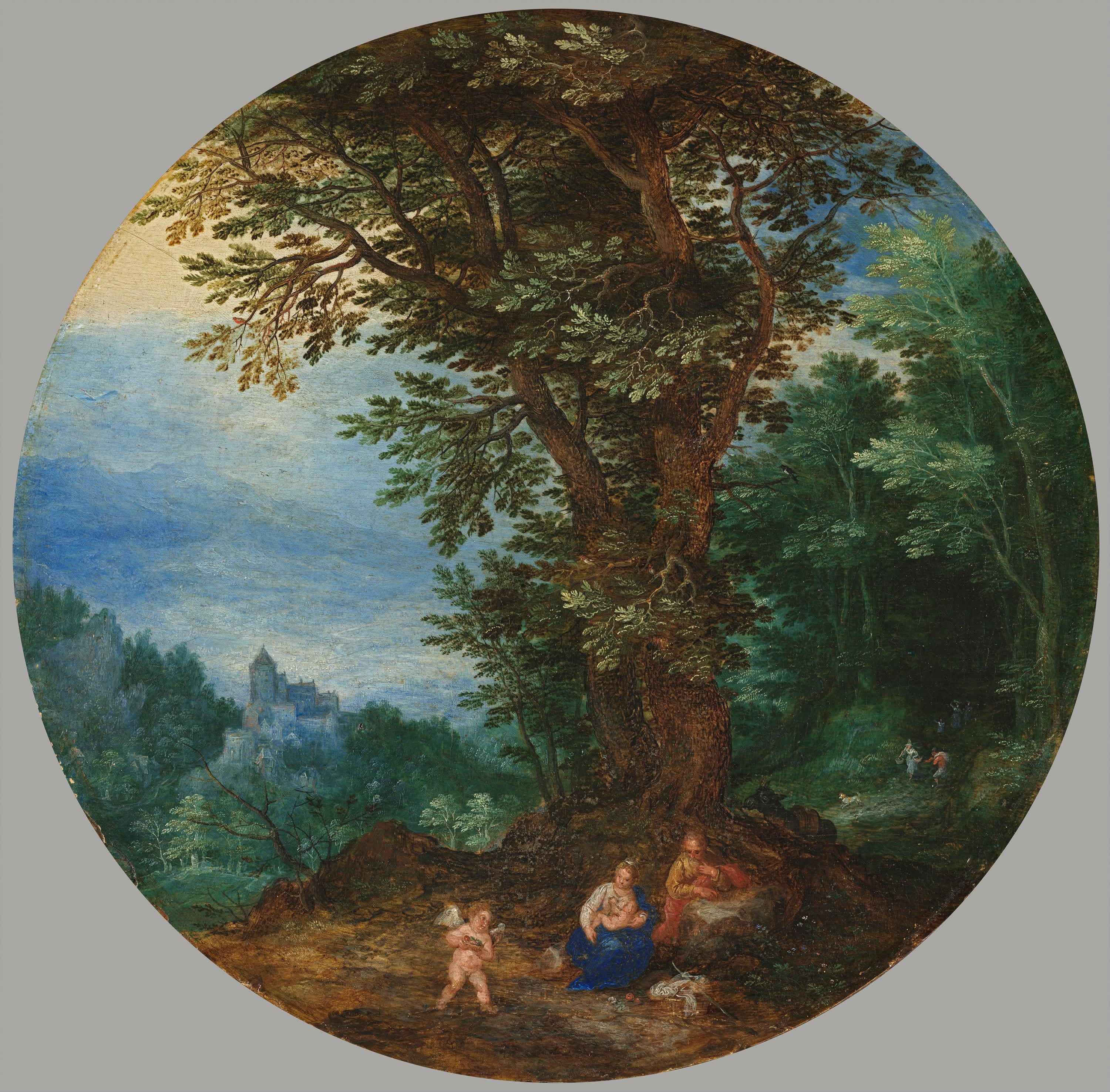 Ruhe auf der Flucht nach Ägypten