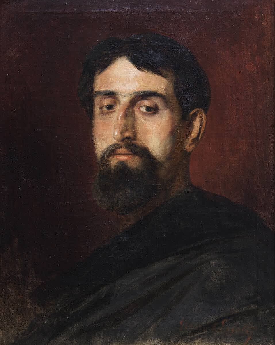 Kopf eines Römers (Studie)