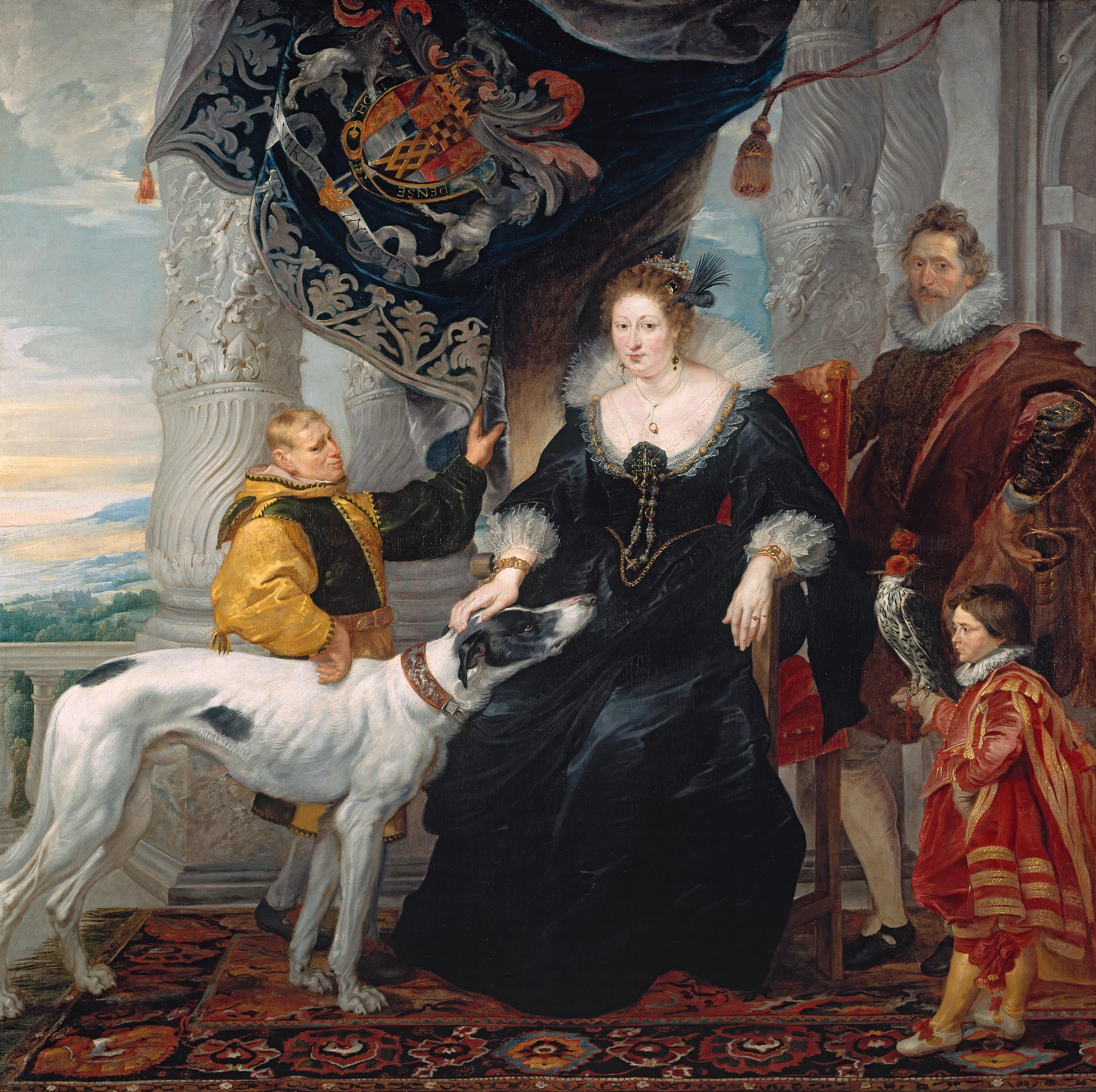 Porträt der Aletheia Talbot, Gräfin Arundel