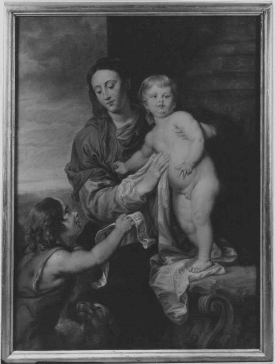 Maria mit dem Kind (nach van Dyck)