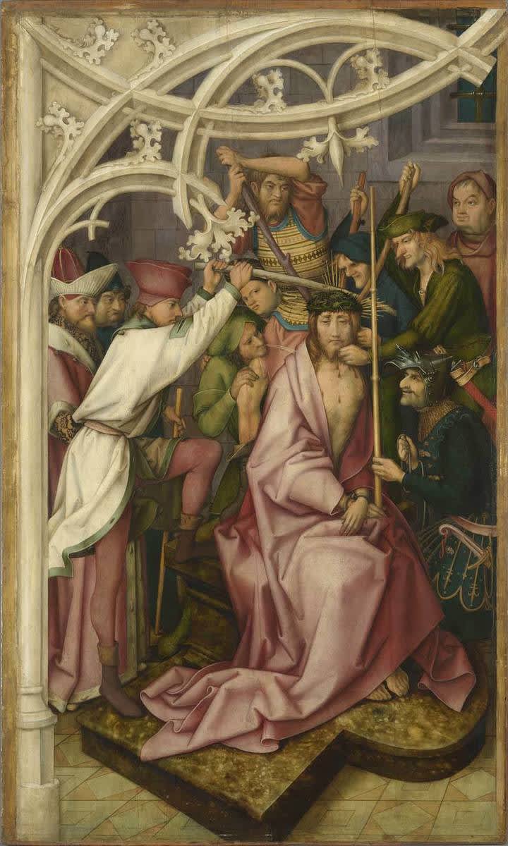 Kaisheimer Altar: Dornenkrönung Christi