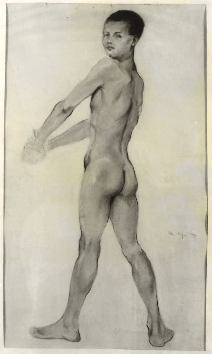 Männlicher Akt (Jüngling)