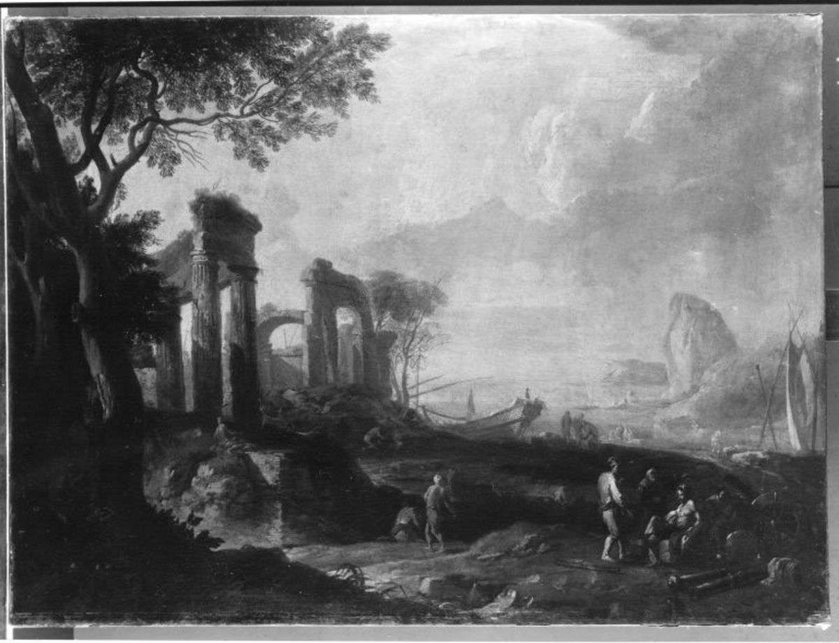 Küstenlandschaft italienischen Charakters