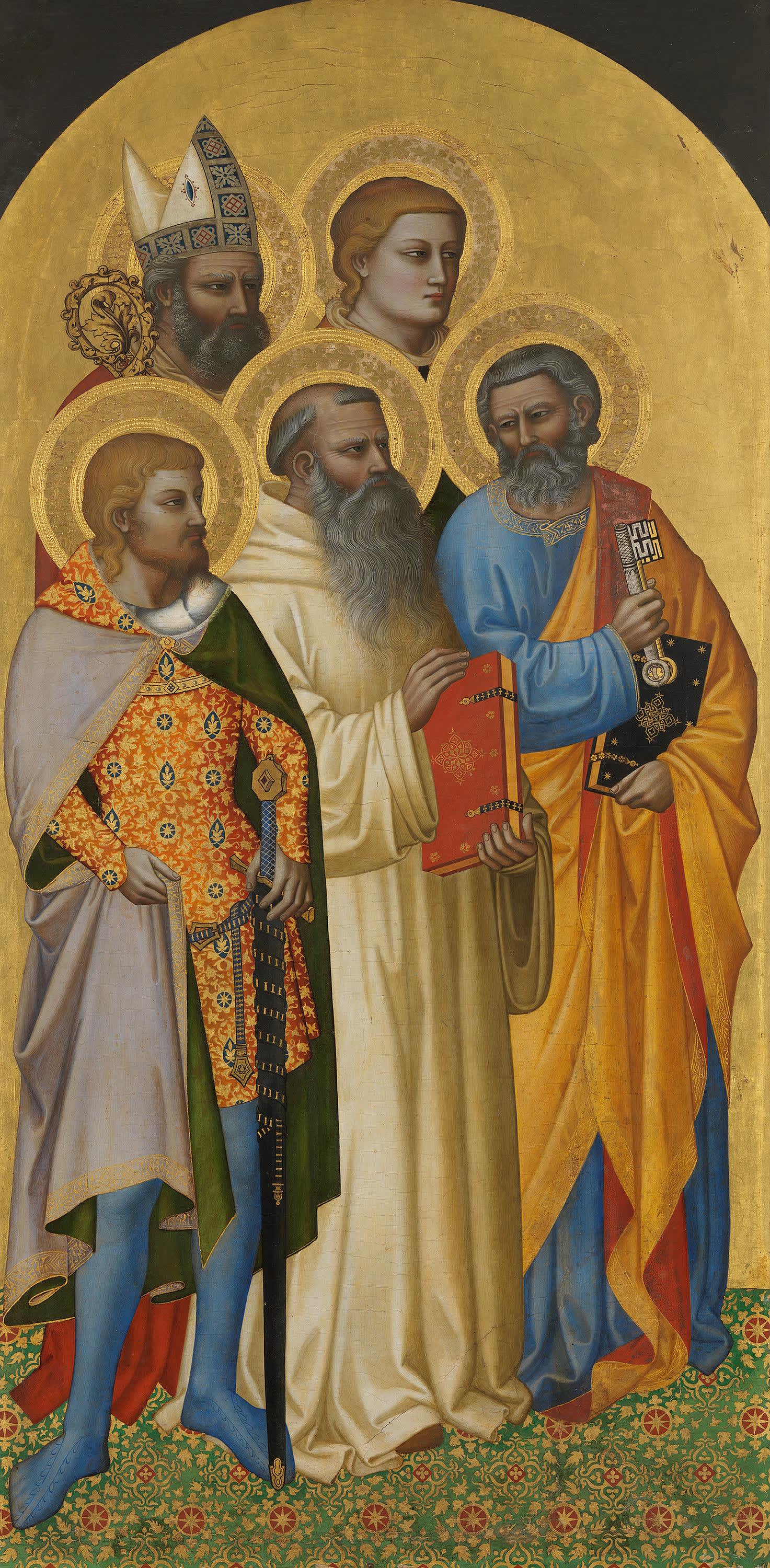 Hll. Petrus, Benedikt, Julian, Laurentius und Zenobius(?)