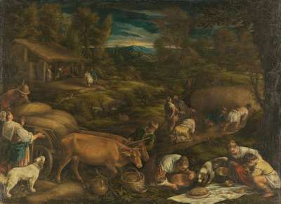 Der Sommer (Boas und Ruth)