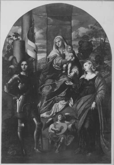 Madonna mit Heiligen (nach Palma Vecchio)