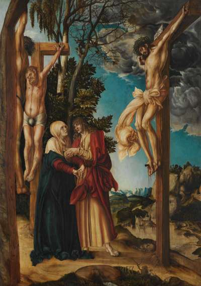 Klage unter dem Kreuz