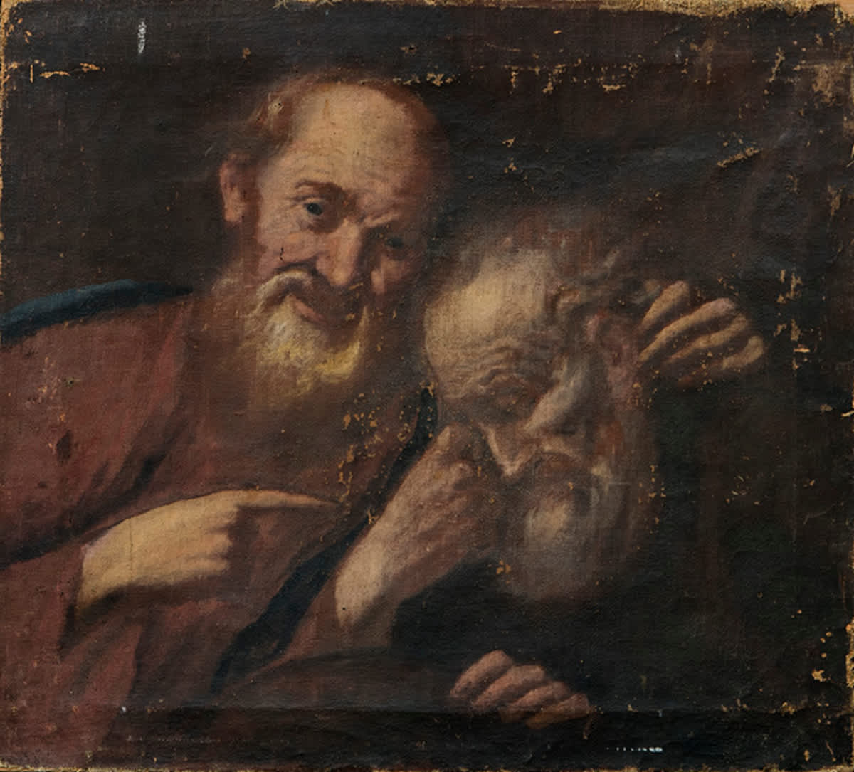 Heraklit und Demokrit