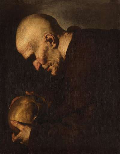 Hl. Petrus von Alcantara in Meditation