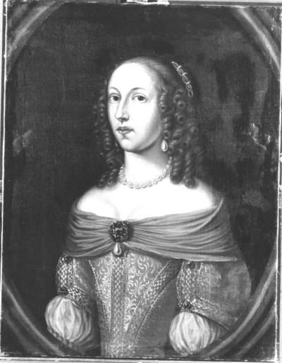 Bildnis der Landgräfin Magdalena Sibylla von Hessen-Darmstadt, Tochter des Landgrafen Georg II. (1631-51) (?)