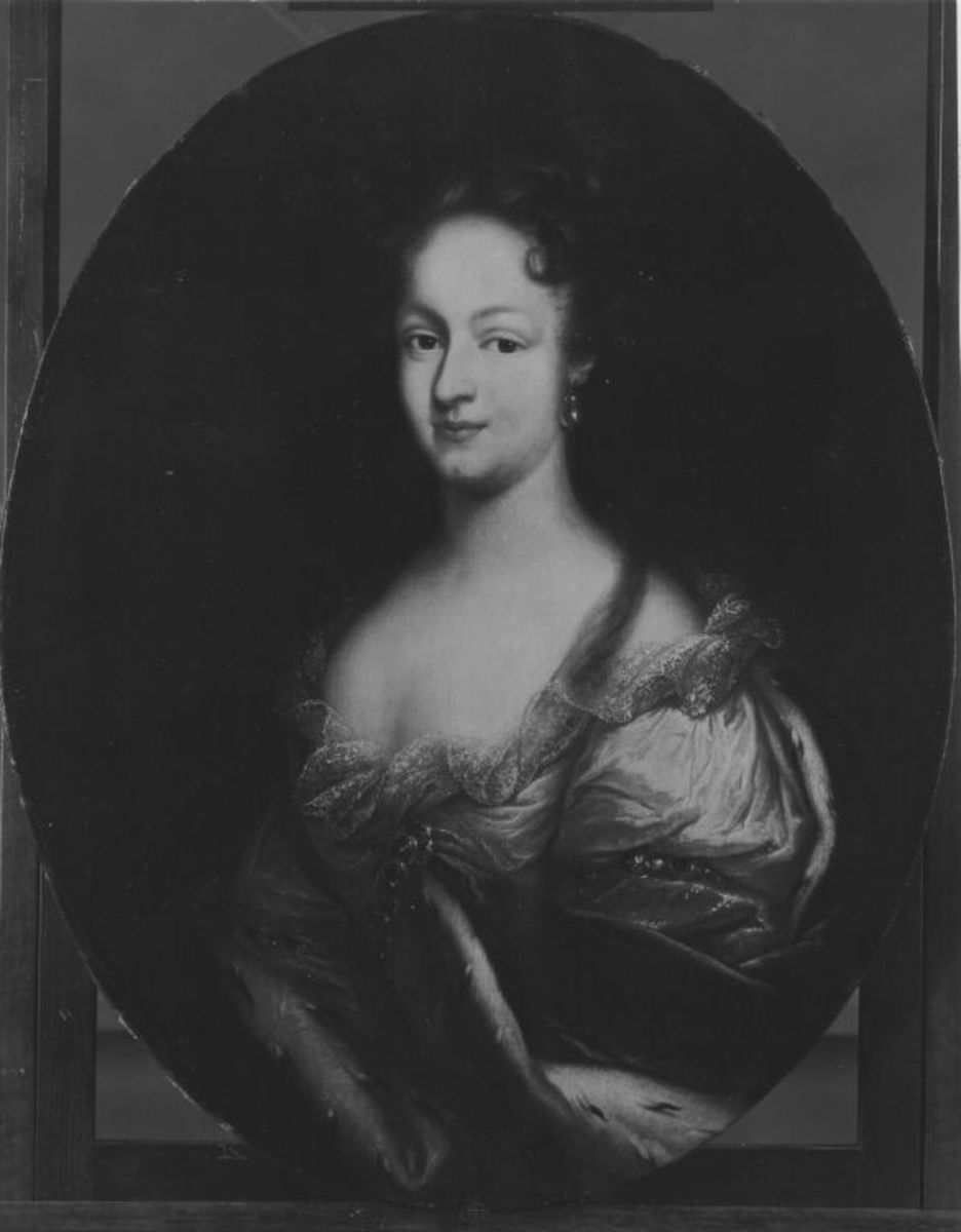 Bildnis der Eleonore Juliane von Brandenburg-Ansbach