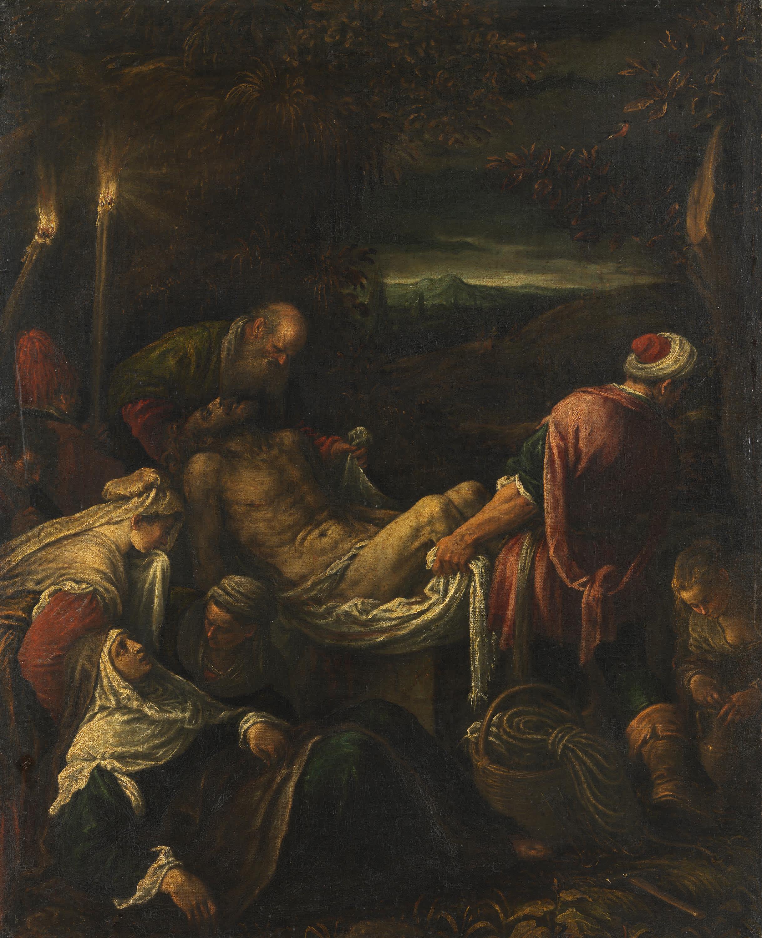 Die Grablegung Christi