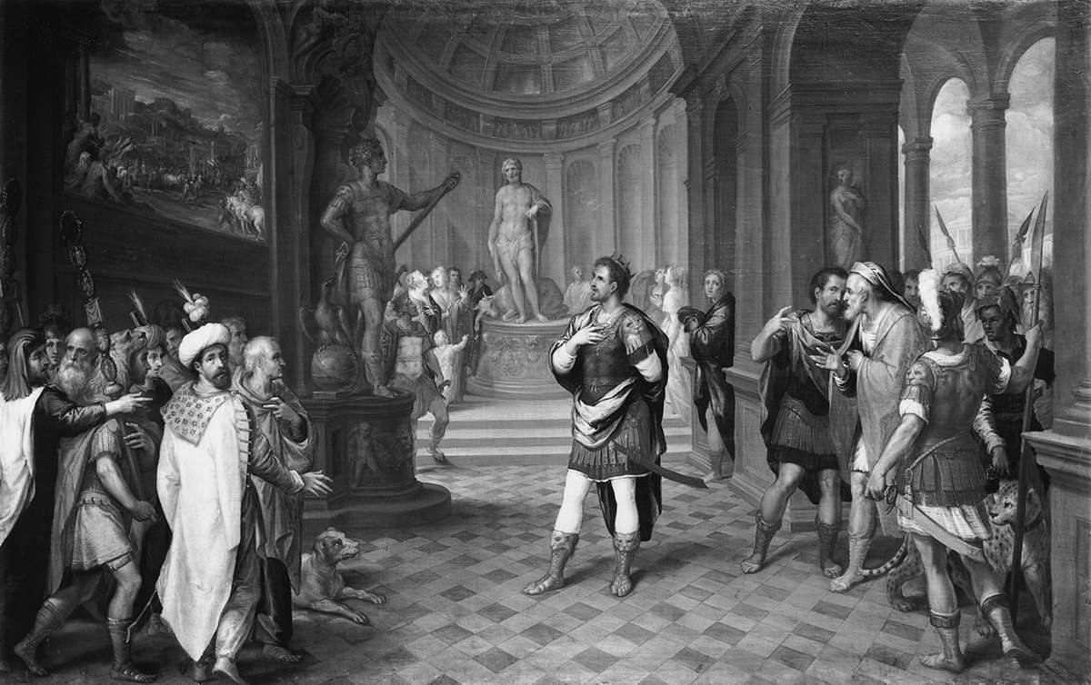 Kaiser Julius Apostata führt das Heidentum zurück