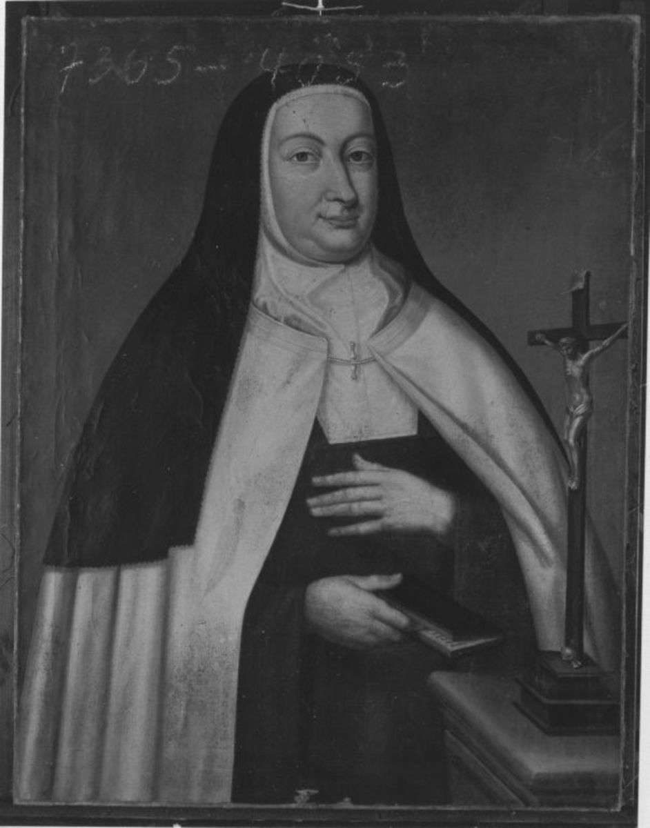 Bildnis einer Karmeliternonne (Ernestine Elisabeth von Neuburg? Johanna von Pfalz-Sulzbach?)