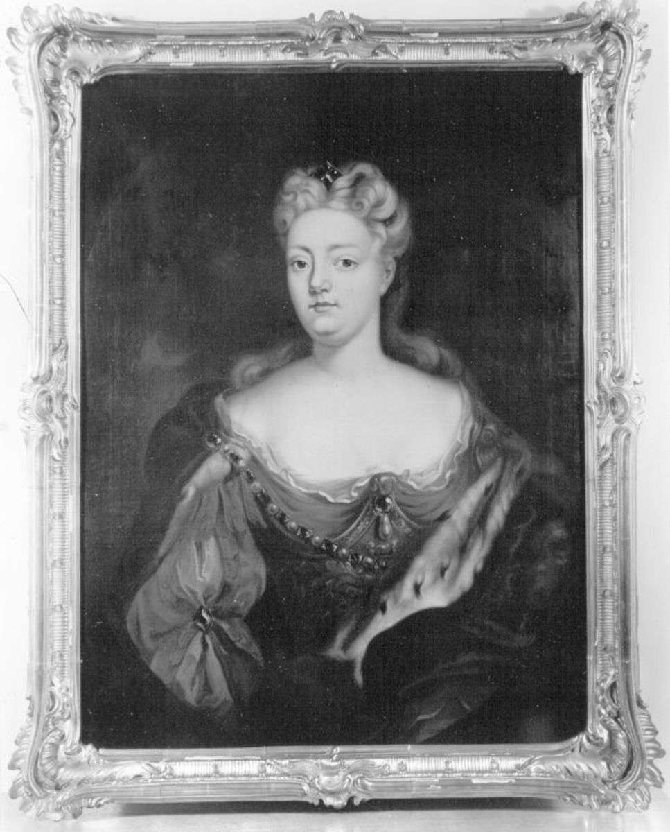 Bildnis der Pfalzgräfin Maria Henriette Leopoldine von Sulzbach, geb. Marquise de la Tour d'Auvergne (1708-1728)