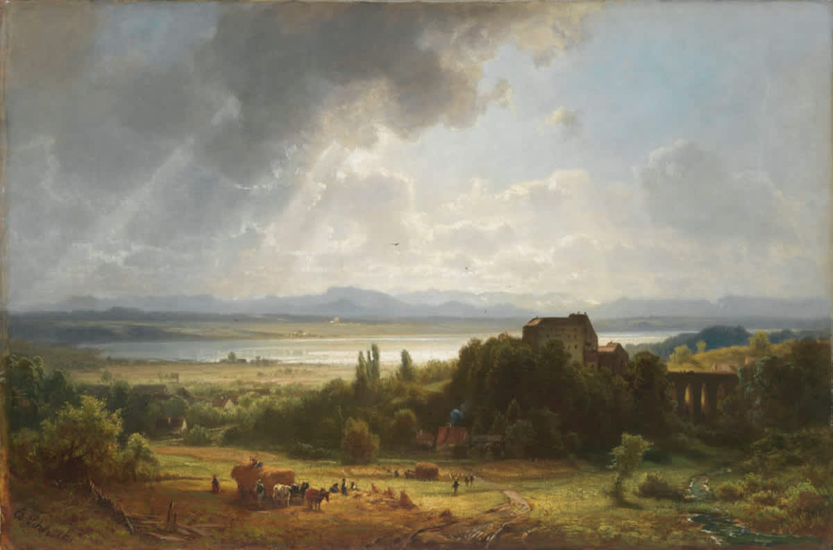 Ansicht des Starnberger Sees