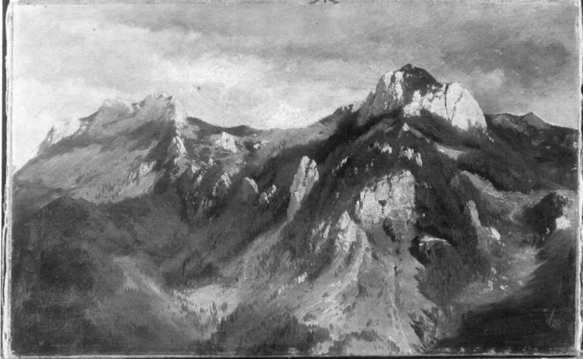 Gebirgslandschaft (Hohe Kampe?)