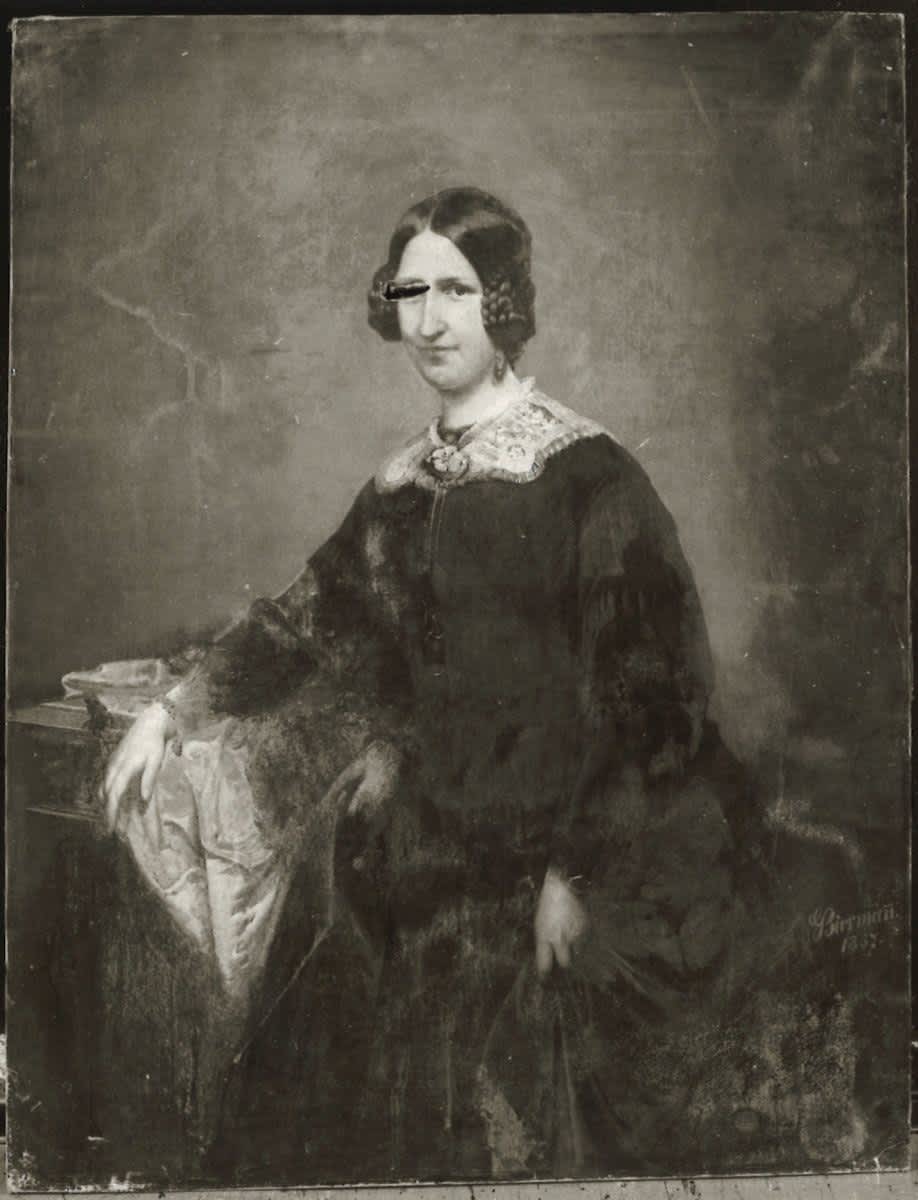 Bildnis einer Dame in Schwarz