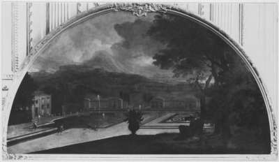 Der hl. Augustinus im Garten